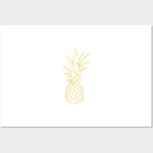 pineapple Posters and Art